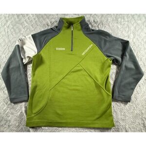 Vancouver 2010 Winter Olympics 1/4 Zip Jacket Elevate Whistler Womens L Green